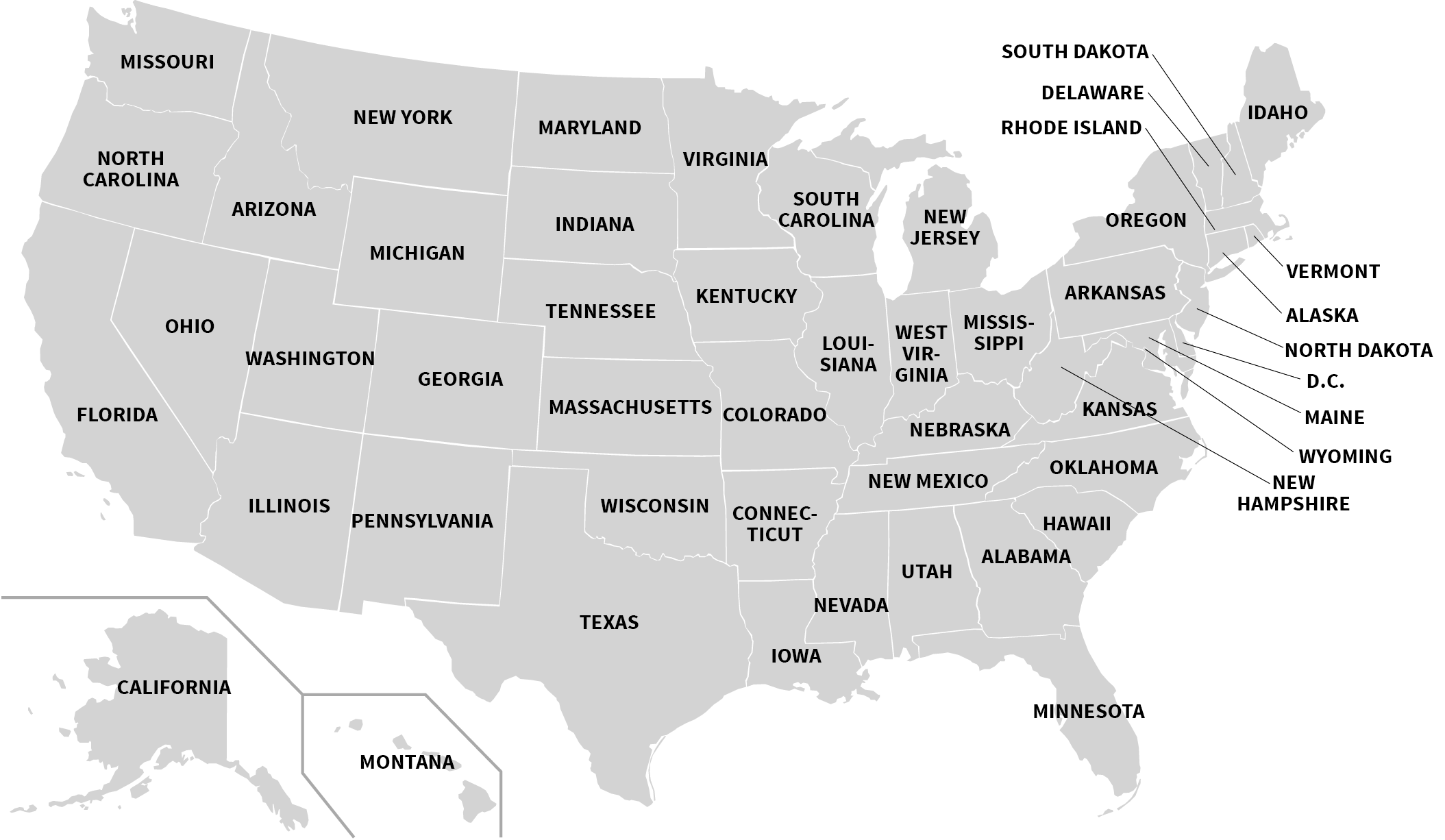 Largest Us State By Land Size